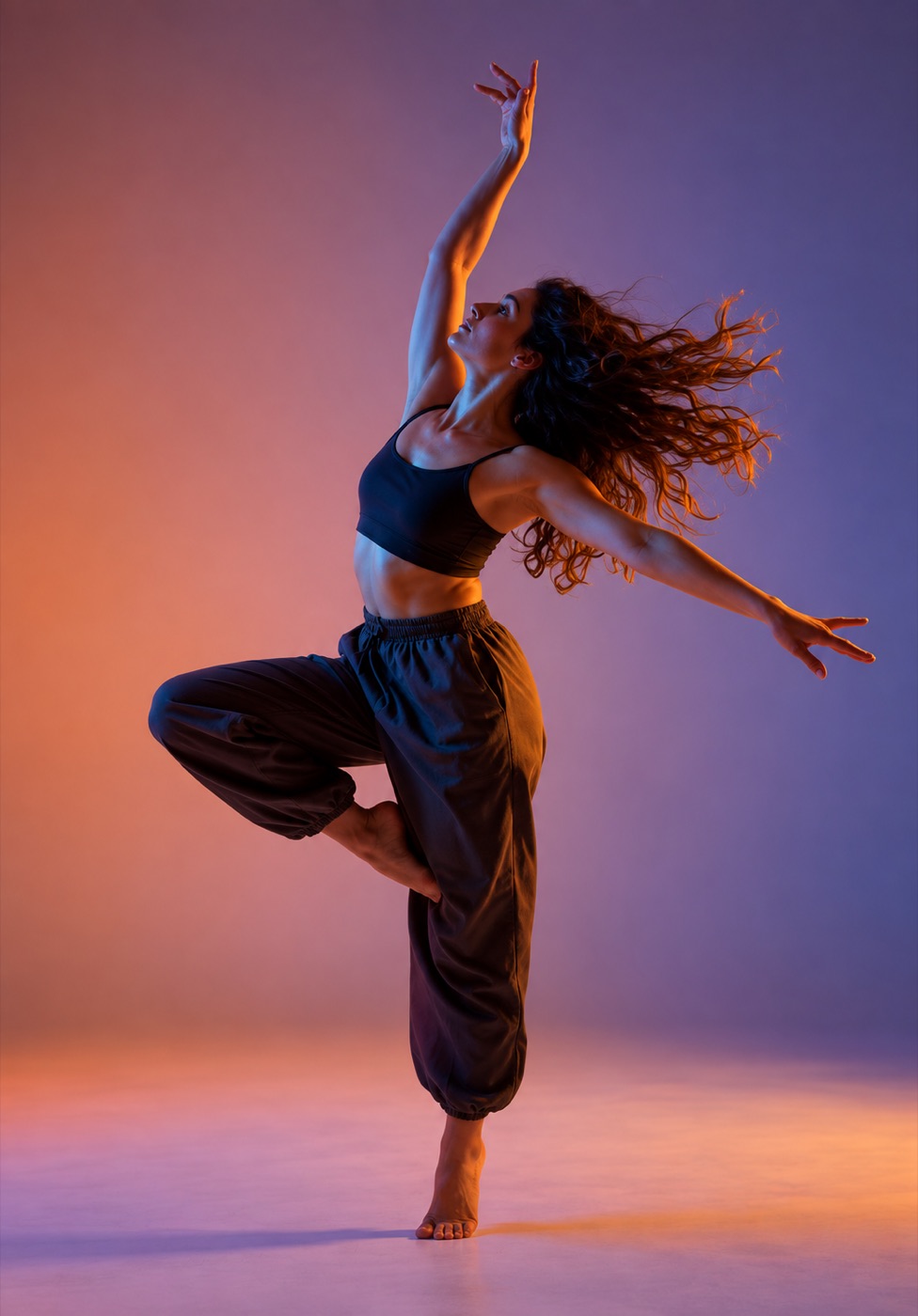 Danseuse en mouvement